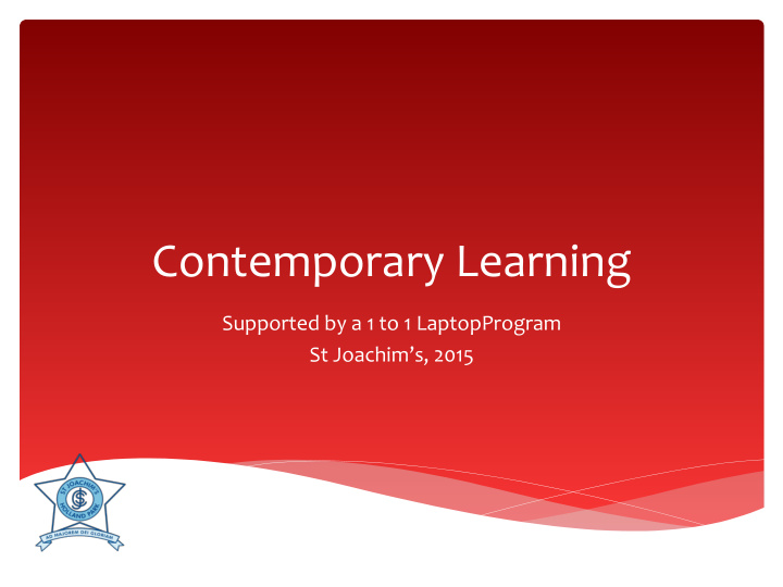 contemporary learning