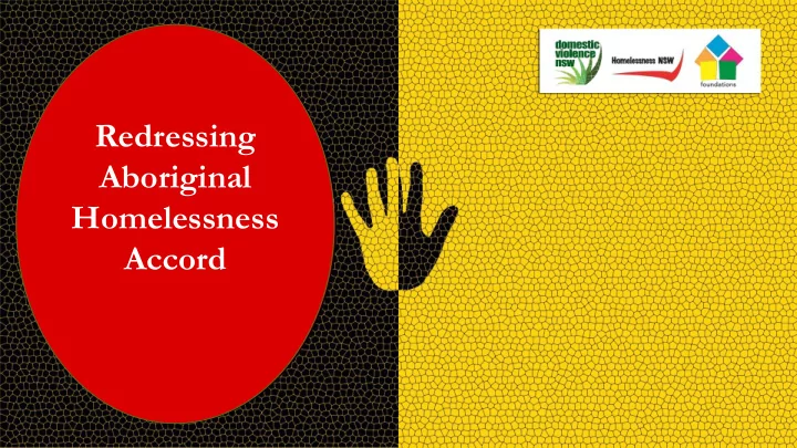 aboriginal homelessness