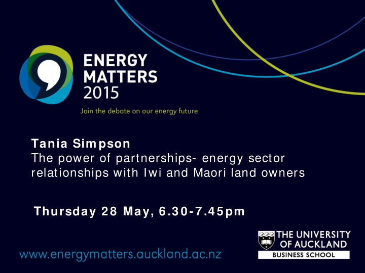 tania sim pson the power of partnerships energy sector