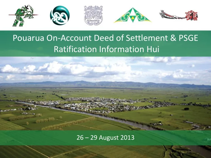ratification information hui