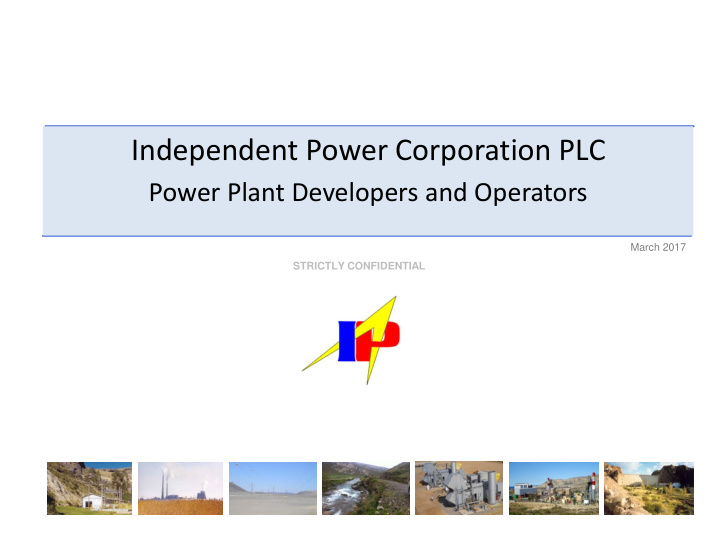 independent power corporation plc