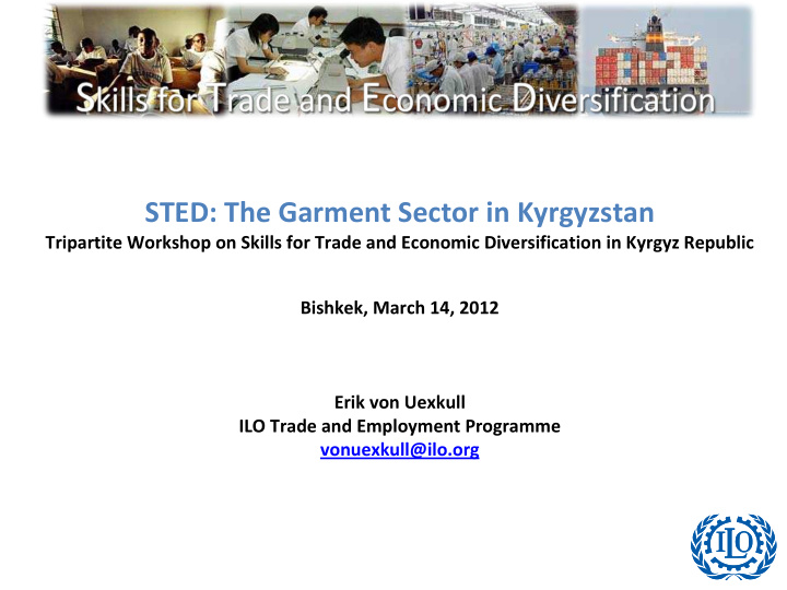 sted the garment sector in kyrgyzstan