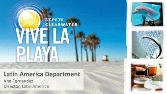 Latin America Department  Ana Fernandez  Director, Latin America  VISITATION DATA  2  Based on 2018