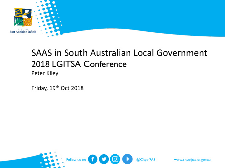 saas in south australian local government