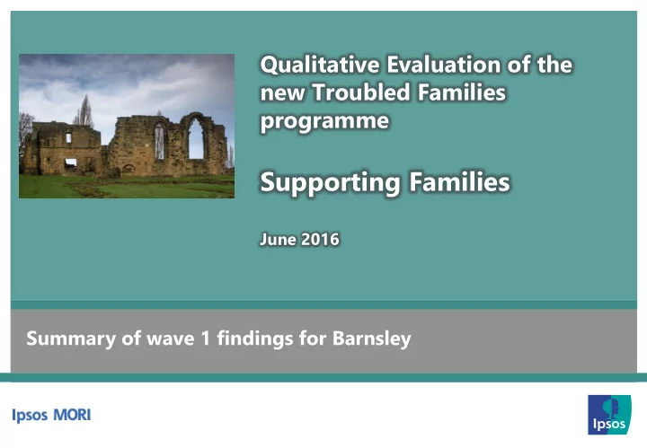 supporting families