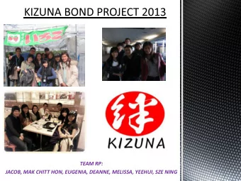 JACOB, MAK CHITT HON, EUGENIA, DEANNE, MELISSA, YEEHUI, SZE NING  Arrived at Narita Airport