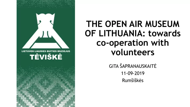 of lithuania towards