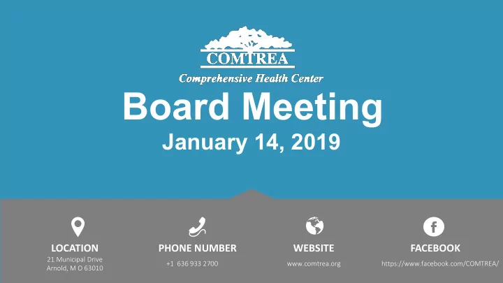 board meeting