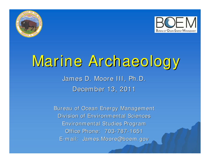 marine archaeology marine archaeology