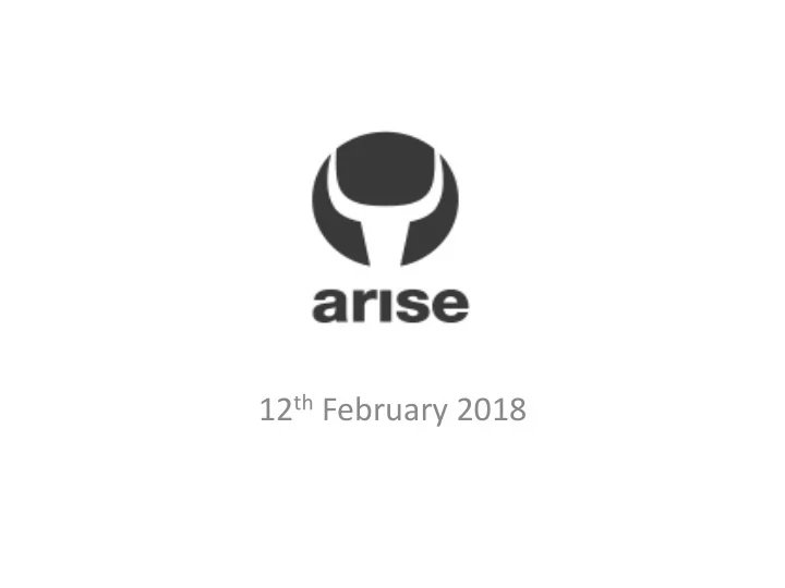 12 th february 2018 the digital disruption has already