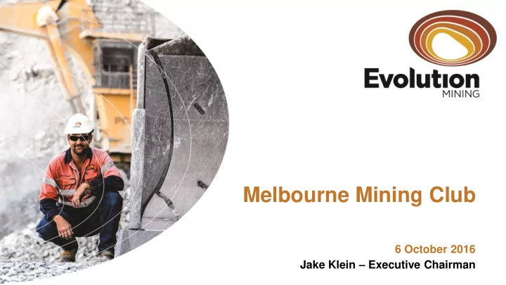 melbourne mining club