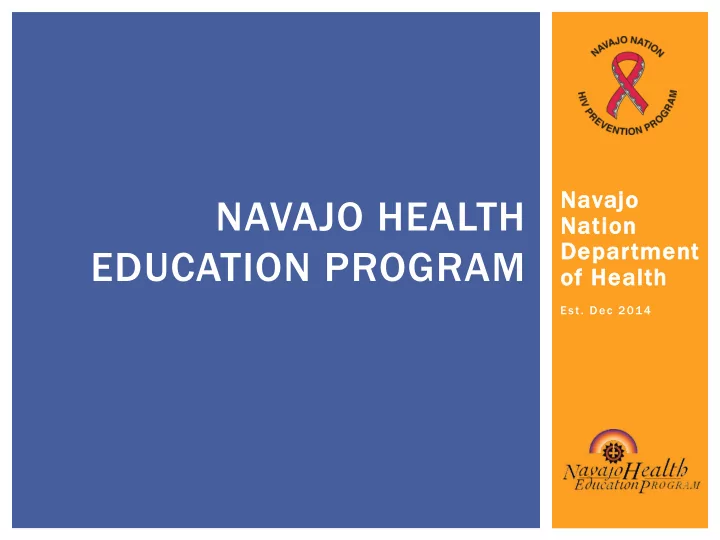 navajo health