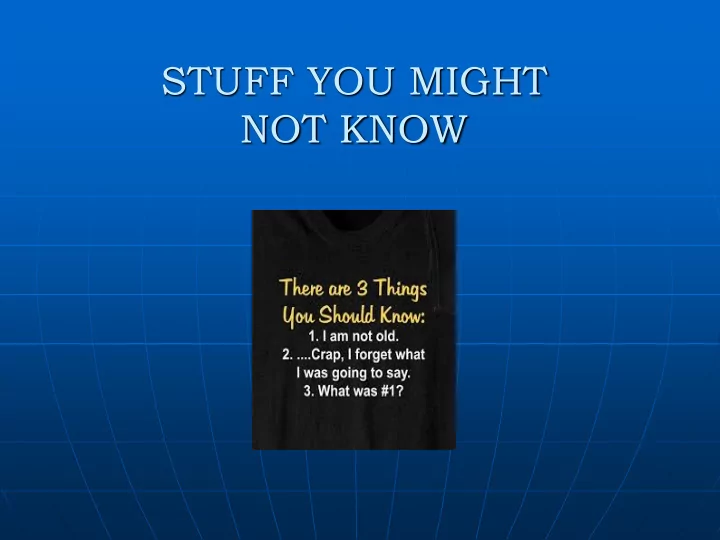 stuff you might not know little local governments
