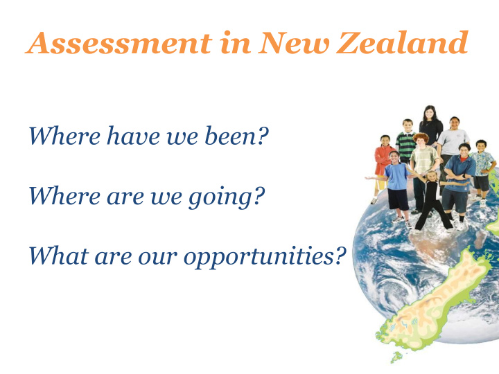 assessment in new zealand