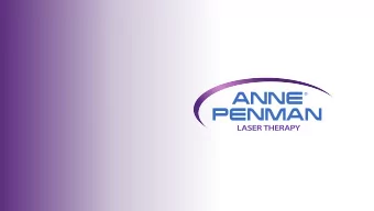 Introduction  Welcome to Anne Penman Laser Therapy Online Training Course  Let me introduce myself