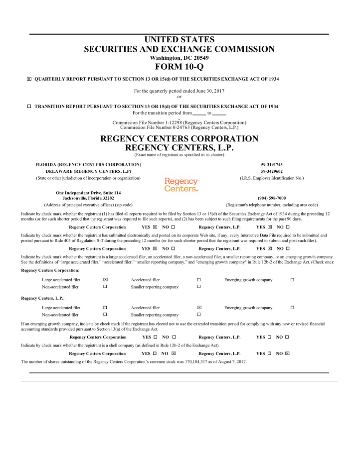 united states securities and exchange commission