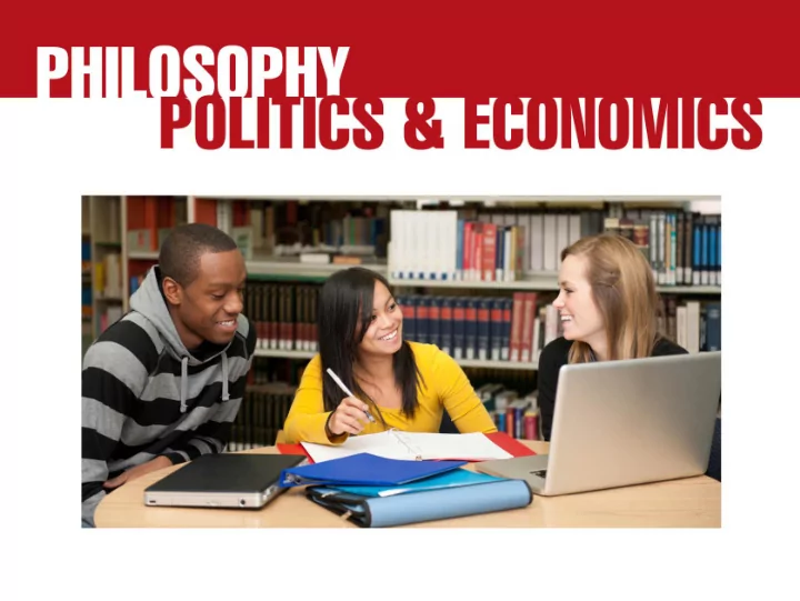 philosophy politics economics ppe