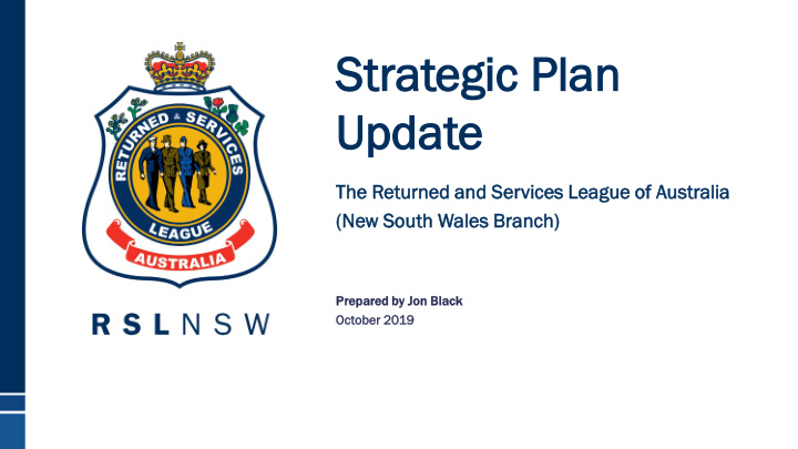 str strategic p plan n update te