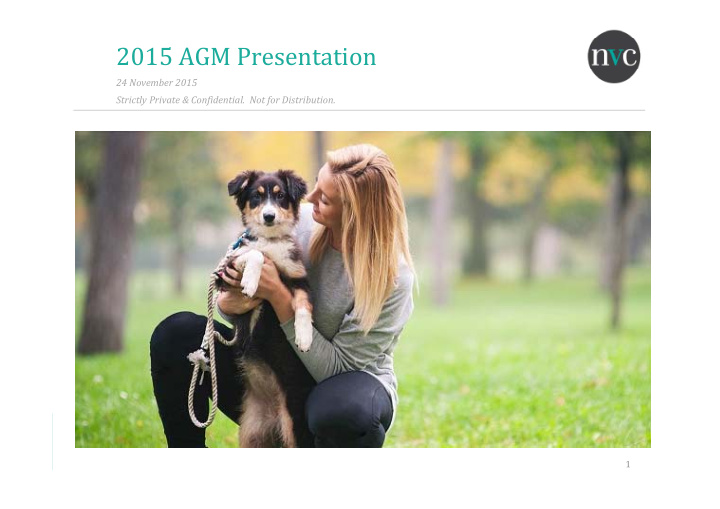 2015 agm presentation