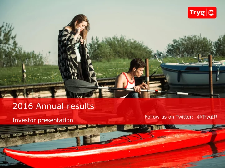 2016 annual results