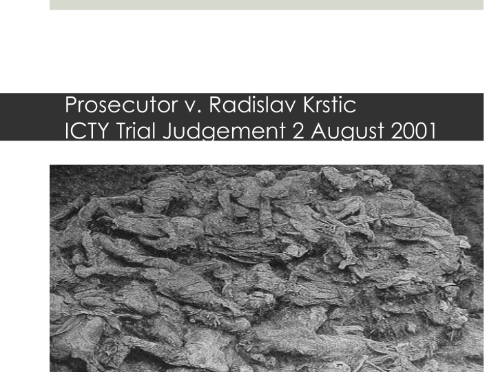 prosecutor v radislav krstic icty trial judgement 2