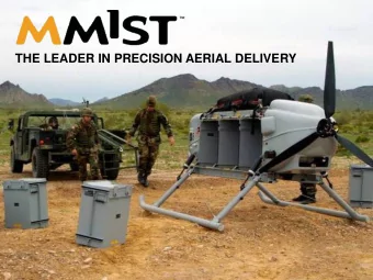 THE LEADER IN PRECISION AERIAL DELIVERY  NUTC  2015  A BIT ABOUT MMIST  .our focus  Since its