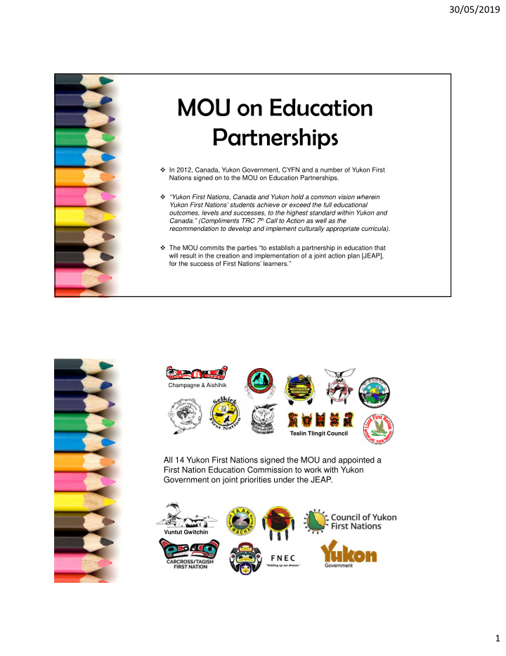 mou on education partnerships