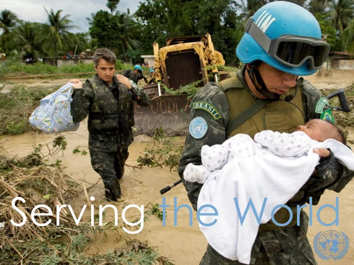 serving the world
