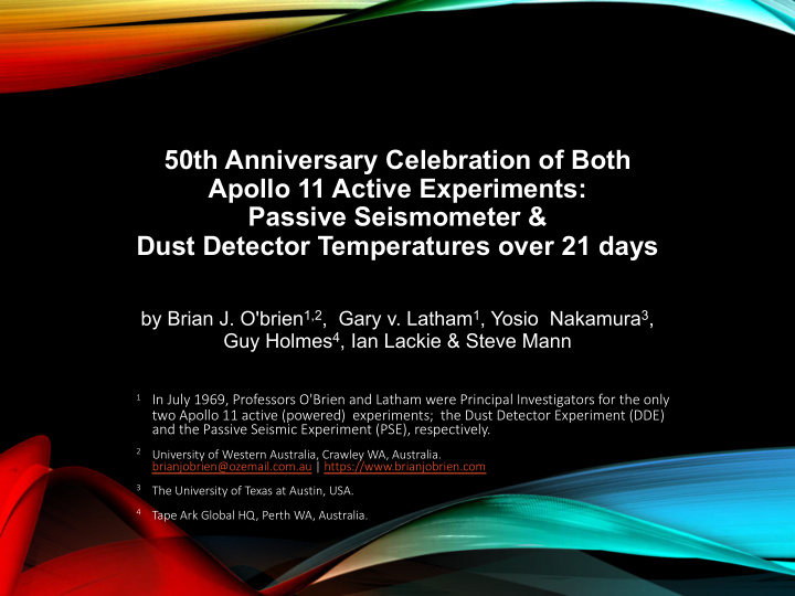 50th anniversary celebration of both apollo 11 active