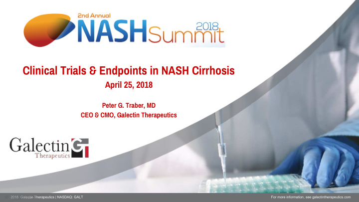 clinical trials amp endpoints in nash cirrhosis