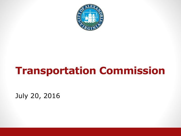 transportation commission