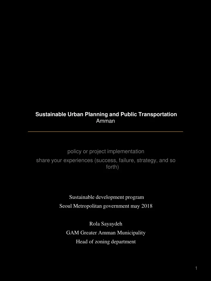 sustainable urban planning and public transportation