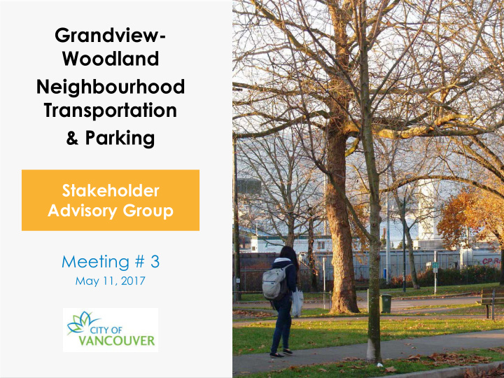 grandview woodland neighbourhood transportation parking