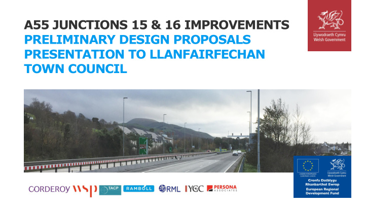 a55 junctions 15 16 improvements