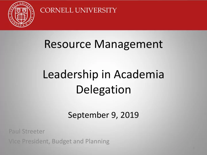 delegation
