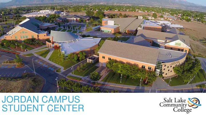 student center slcc master plan
