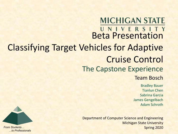 beta presentation