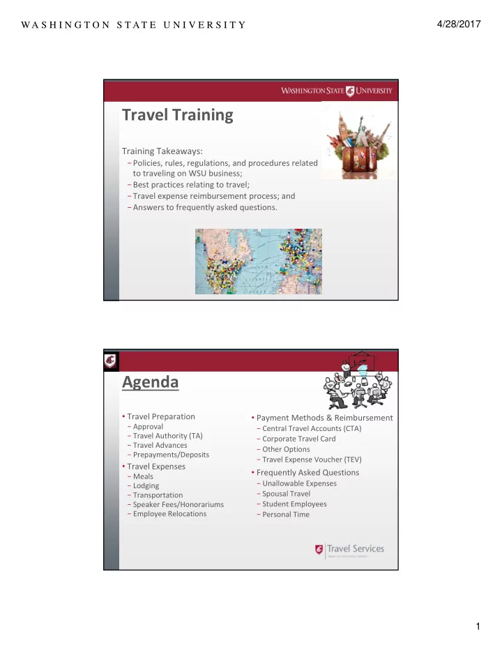 travel training