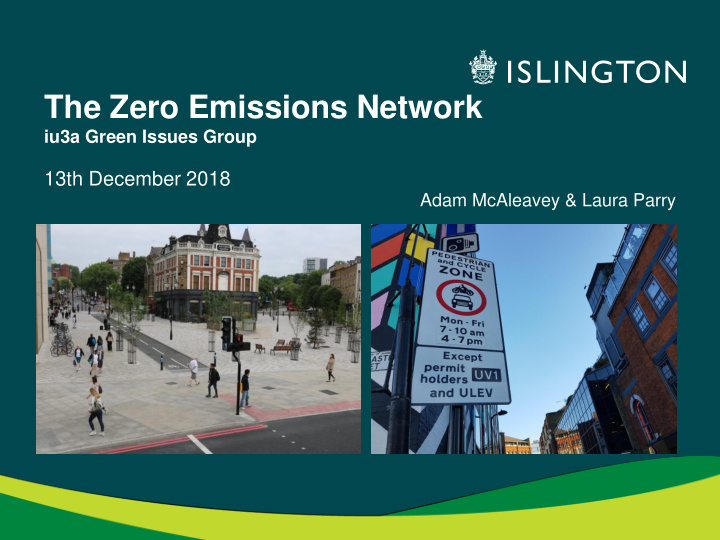 the zero emissions network
