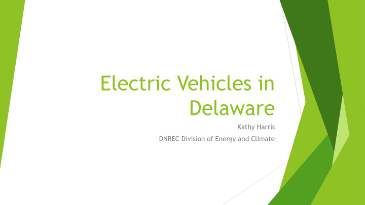 electric vehicles in
