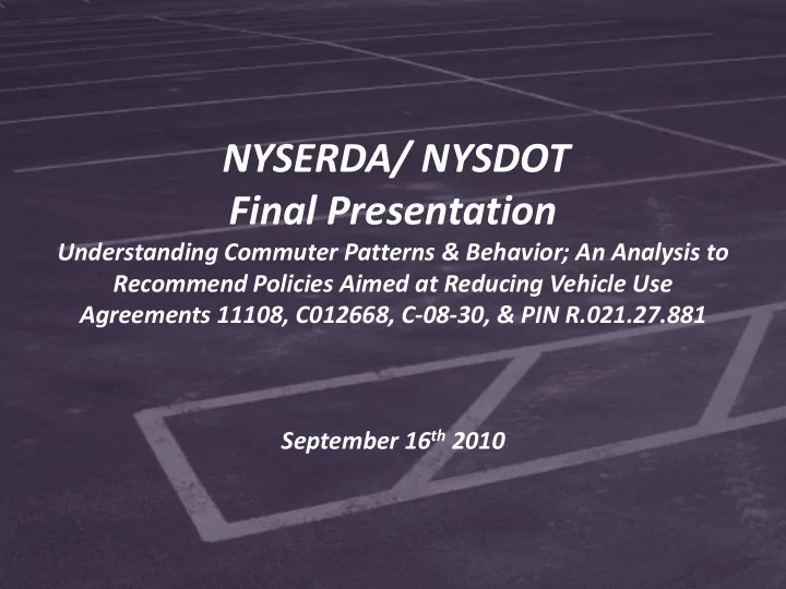 nyserda nysdot final presentation