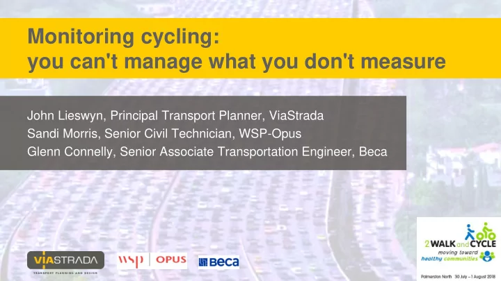 monitoring cycling you can t manage what you don t measure