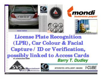 License Plate Recognition  License Plate Recognition  License Plate Recognition  License Plate