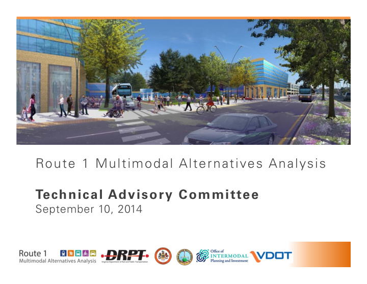 route 1 multimodal alternatives analysis technical