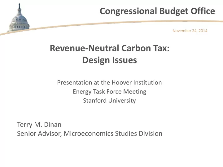 congressional budget office