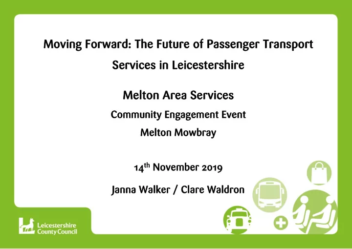 mo moving ving forward forward the future o the future of