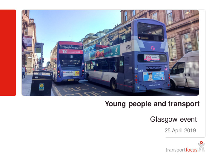 young people and transport