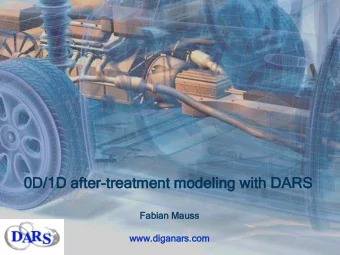 0D  0D/1  /1D  D af  afte  ter-treatment  treatment mo  mode  deling  ng with  th DARS  Fabian