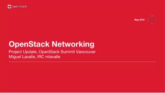 Miguel Lavalle  Huawei  Queens and Rocky Neutron PTL  * Source: