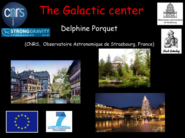 the galactic center